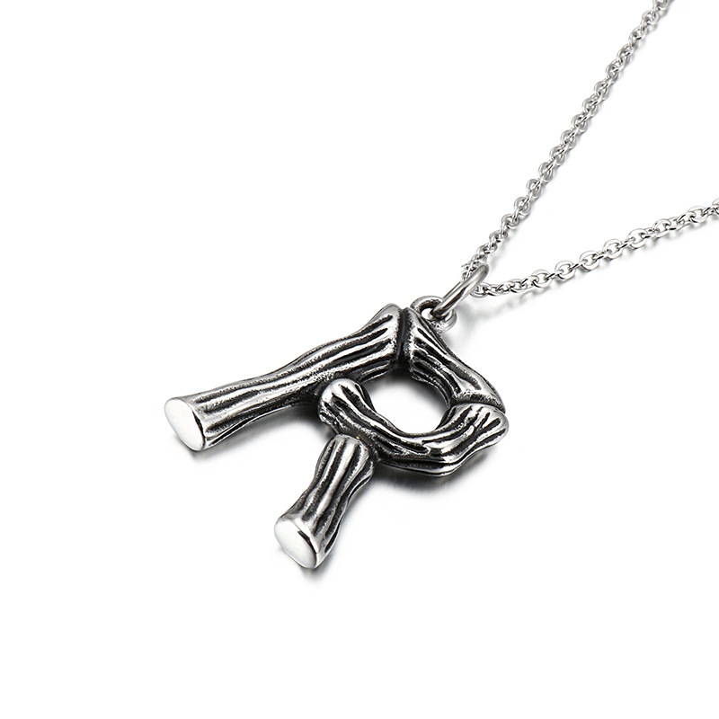 Alphabet Pendant Necklace