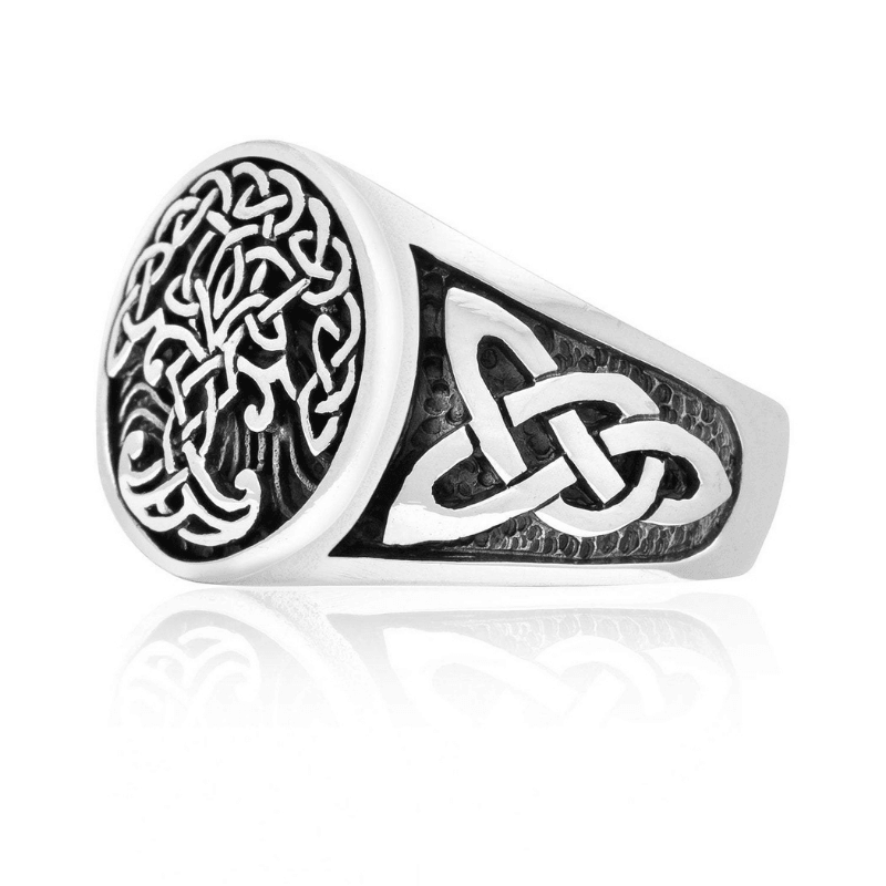 Yggdrasil Viking Ring - Viking Jewelry - Urcsilver