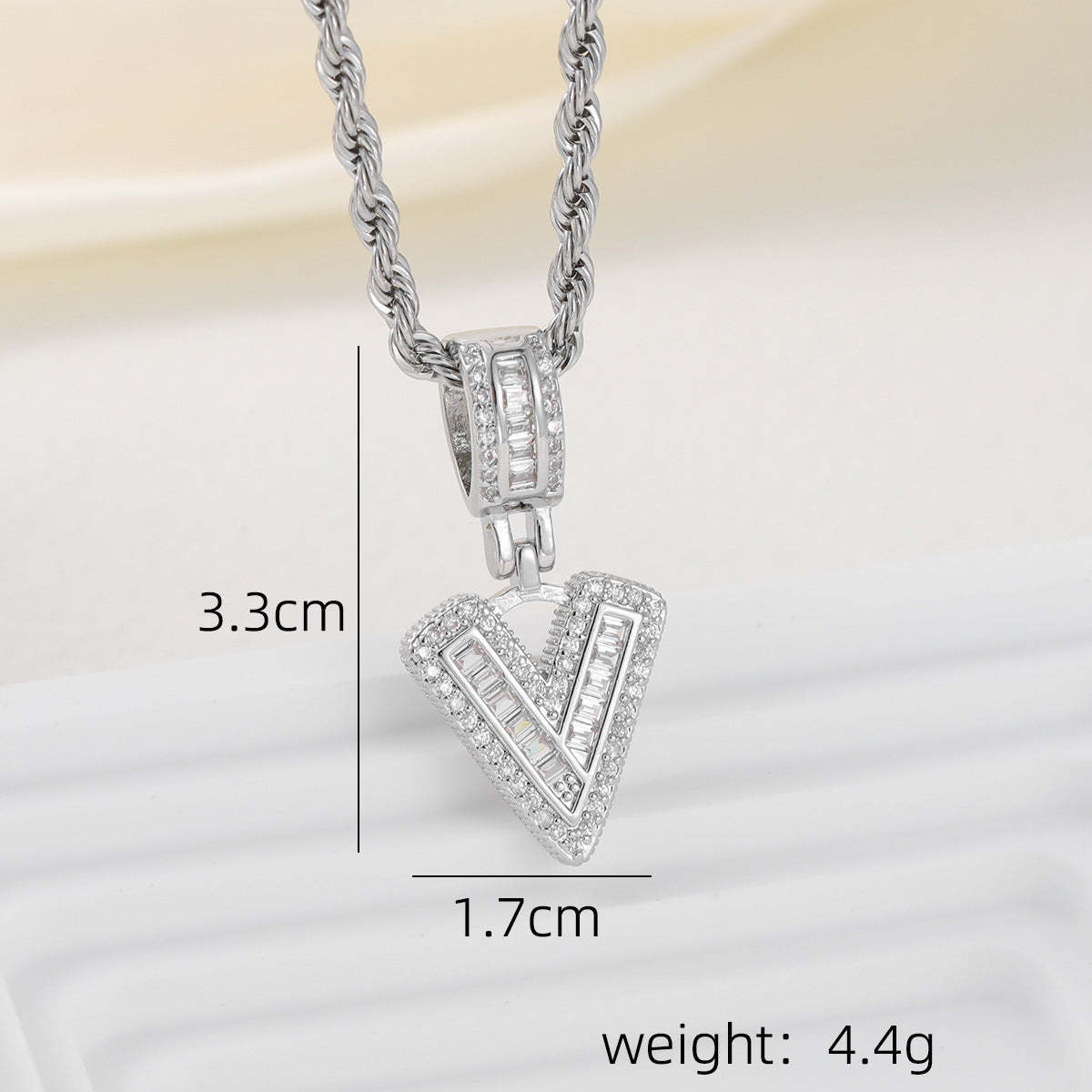 Alphabet Pendant Necklace