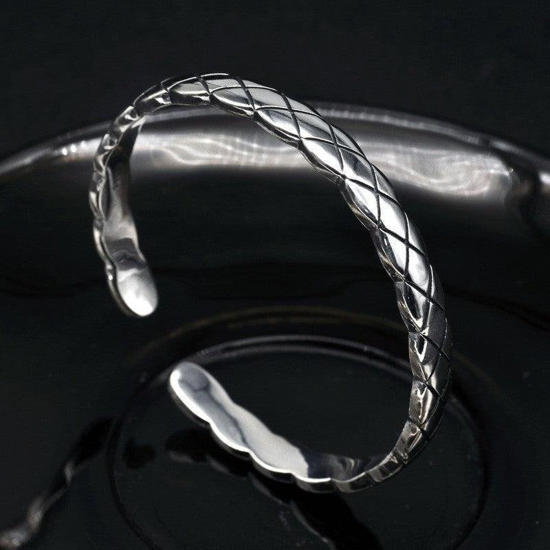 Vintage Diamond Bracelet - Viking Jewelry - Urcsilver