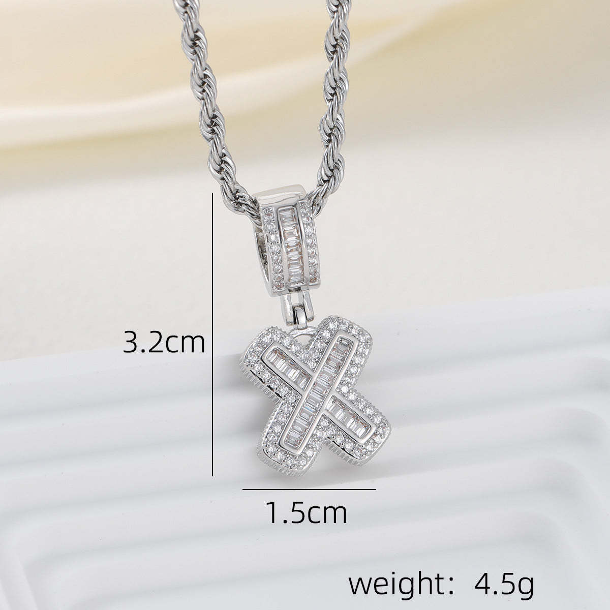 Alphabet Pendant Necklace