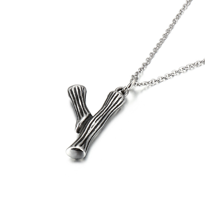 Alphabet Pendant Necklace