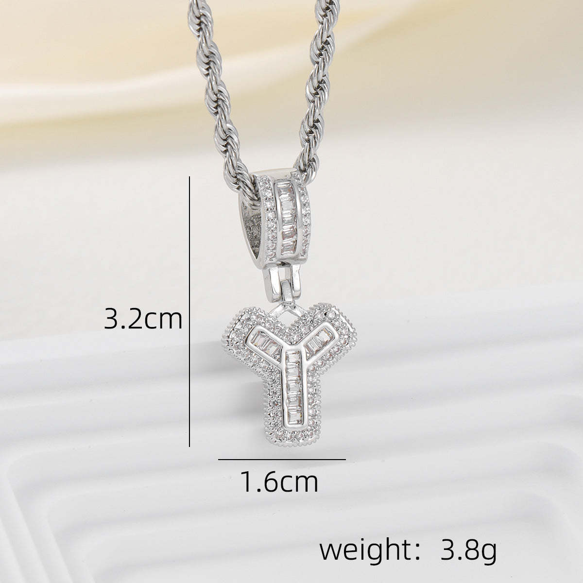 Alphabet Pendant Necklace