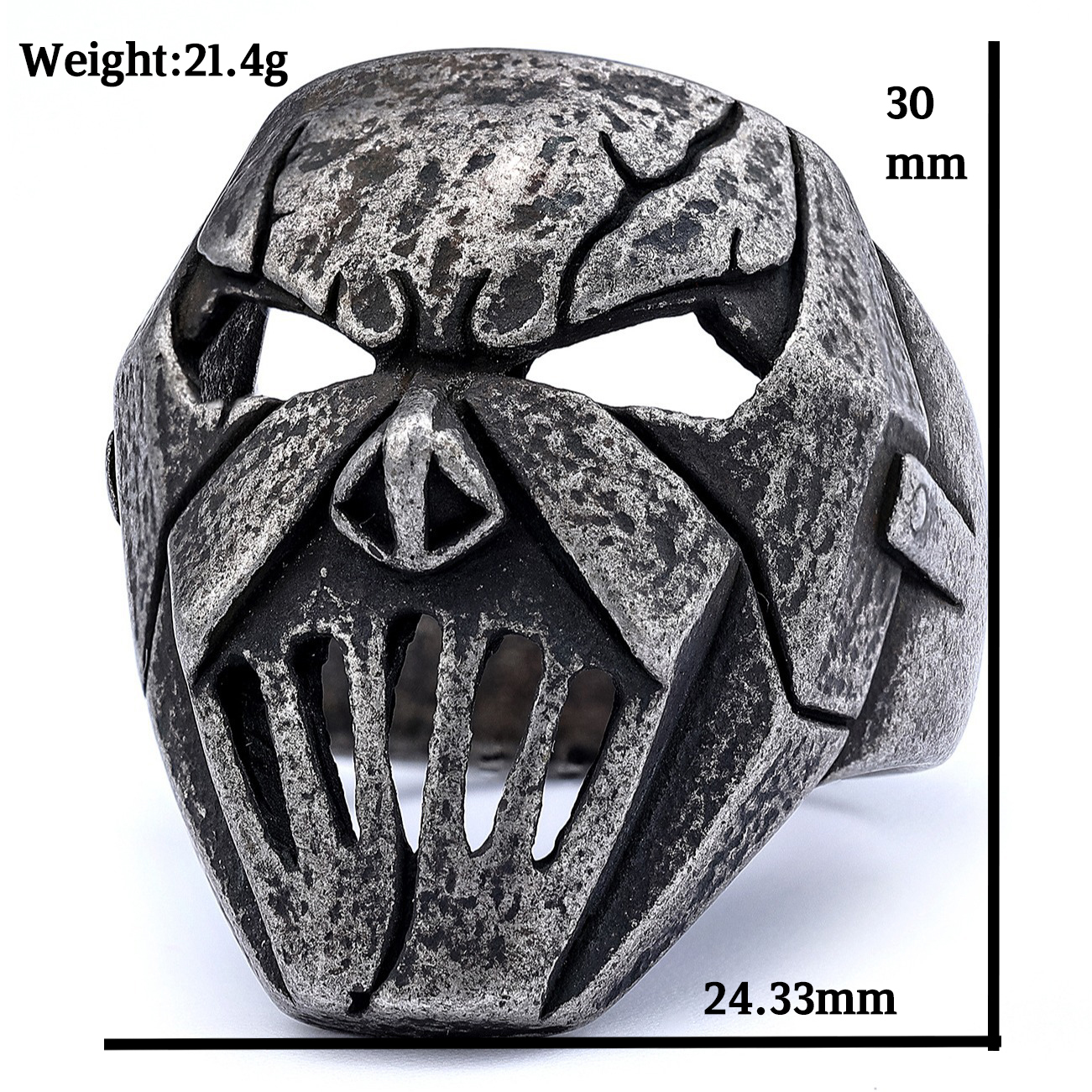 Tusk Mask Ring