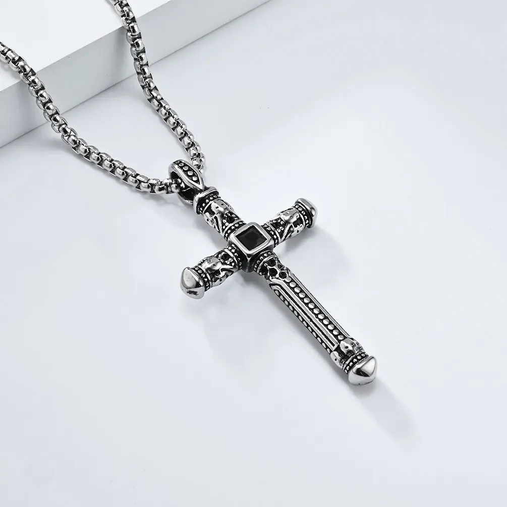 Skull Cross Necklace