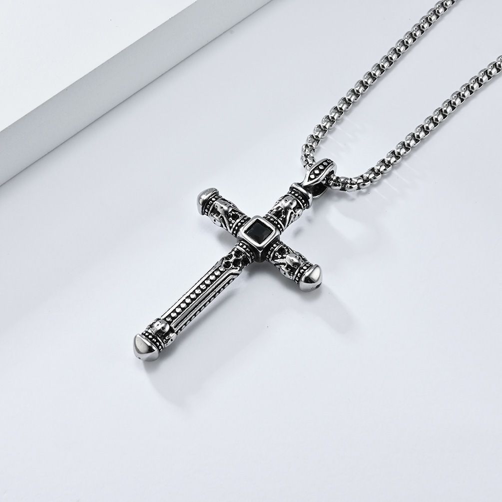 Skull Cross Necklace