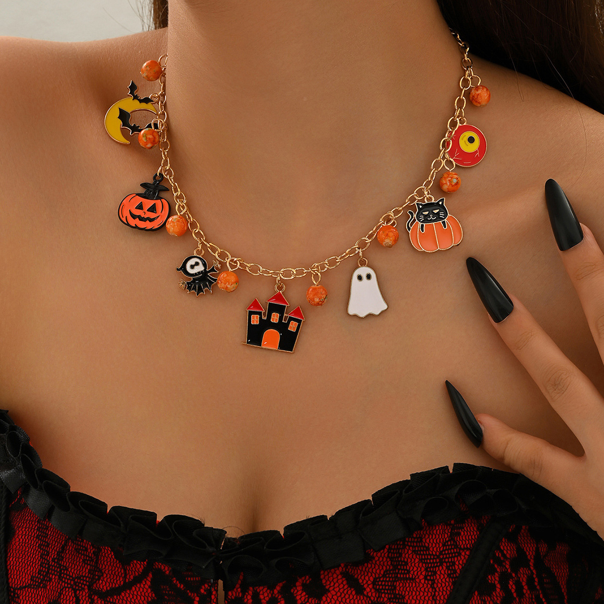 Halloween necklace