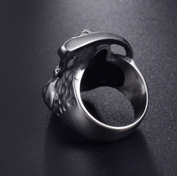 Sterling Silver Death Ring