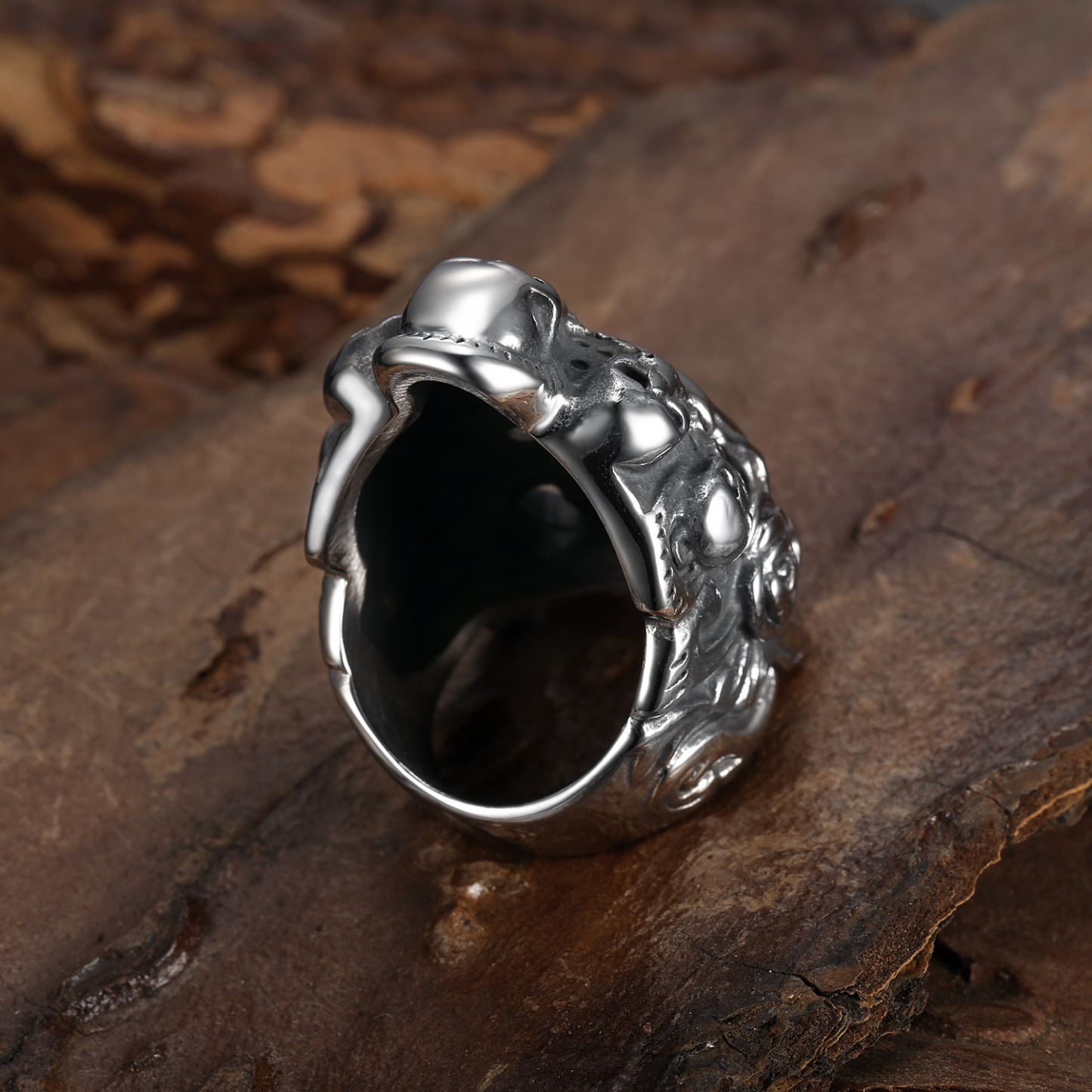 Northern Ghost Army Skull 925 Silver Ring