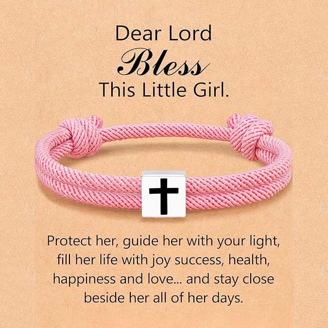 Cross paracord bracelet