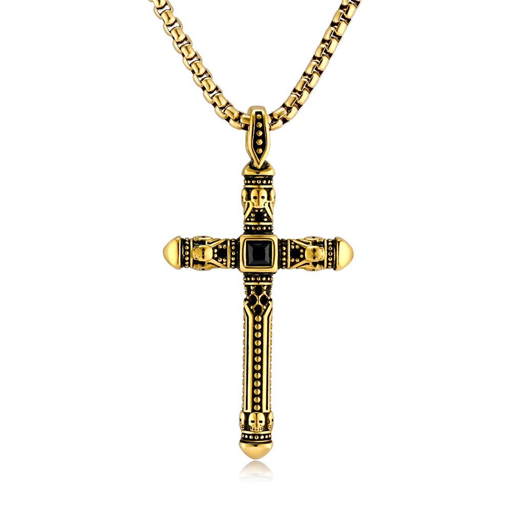 Skull Cross Necklace