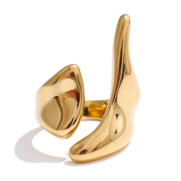 Irregularly shaped ring