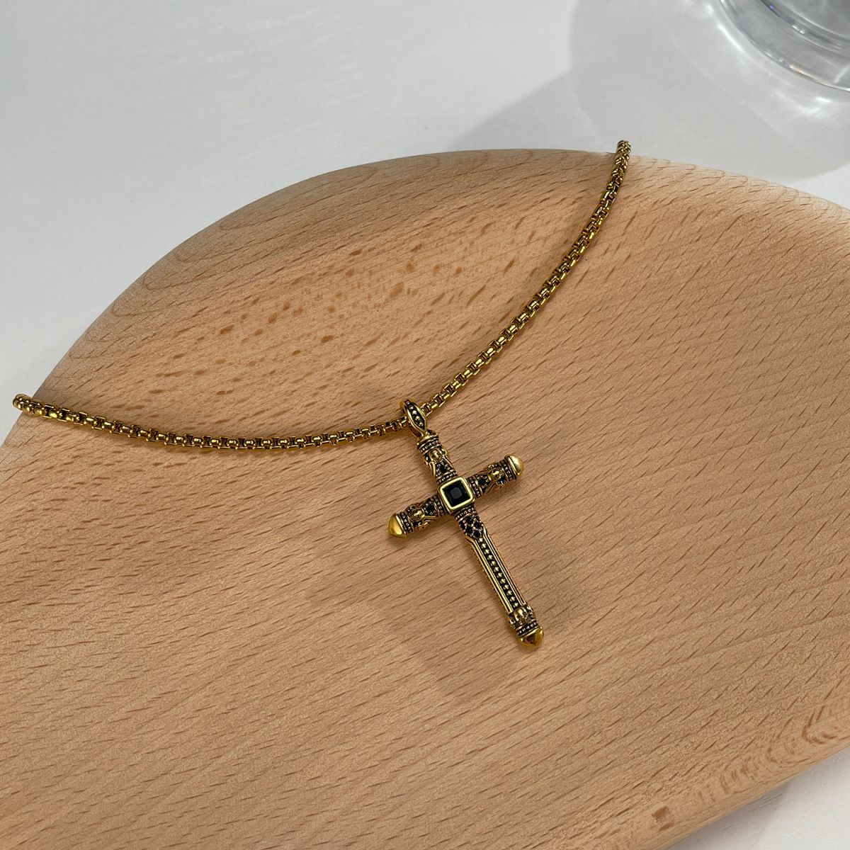 Skull Cross Necklace