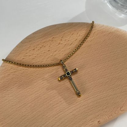 Skull Cross Necklace