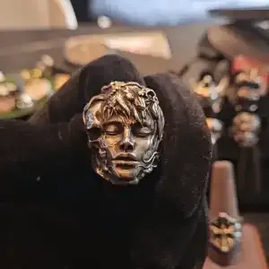 Punk Vintage Personalized Open Rings