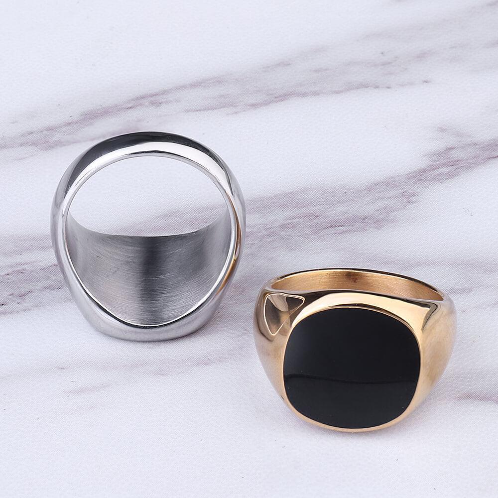 Exquisite Stainless Steel Men's Ring - Viking Jewelry - Urcsilver