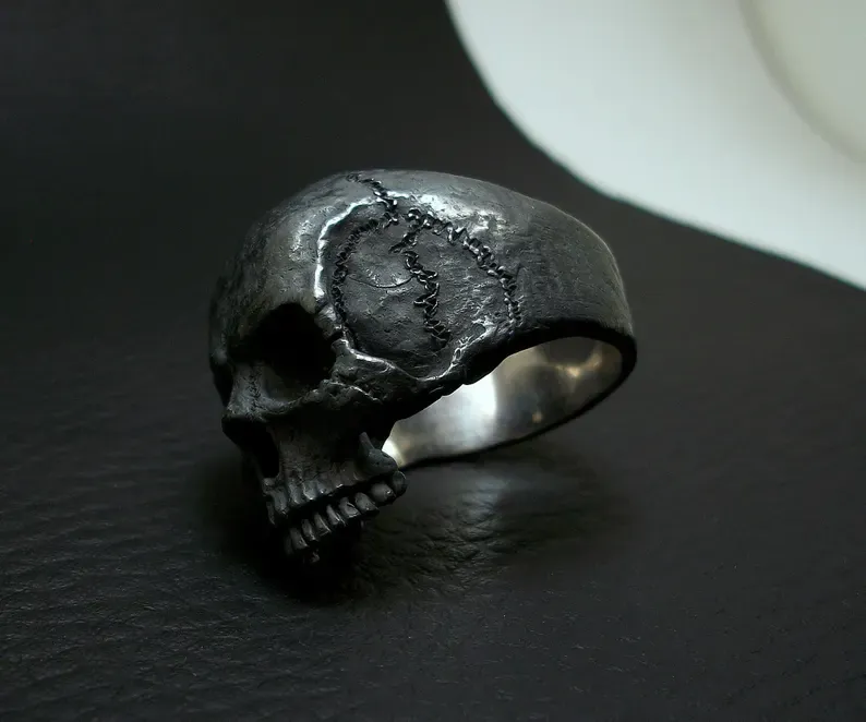Punk Retro Skull Ring