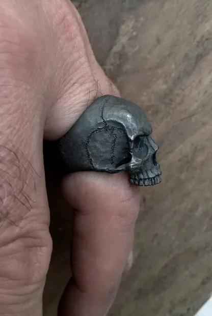 Punk Retro Skull Ring