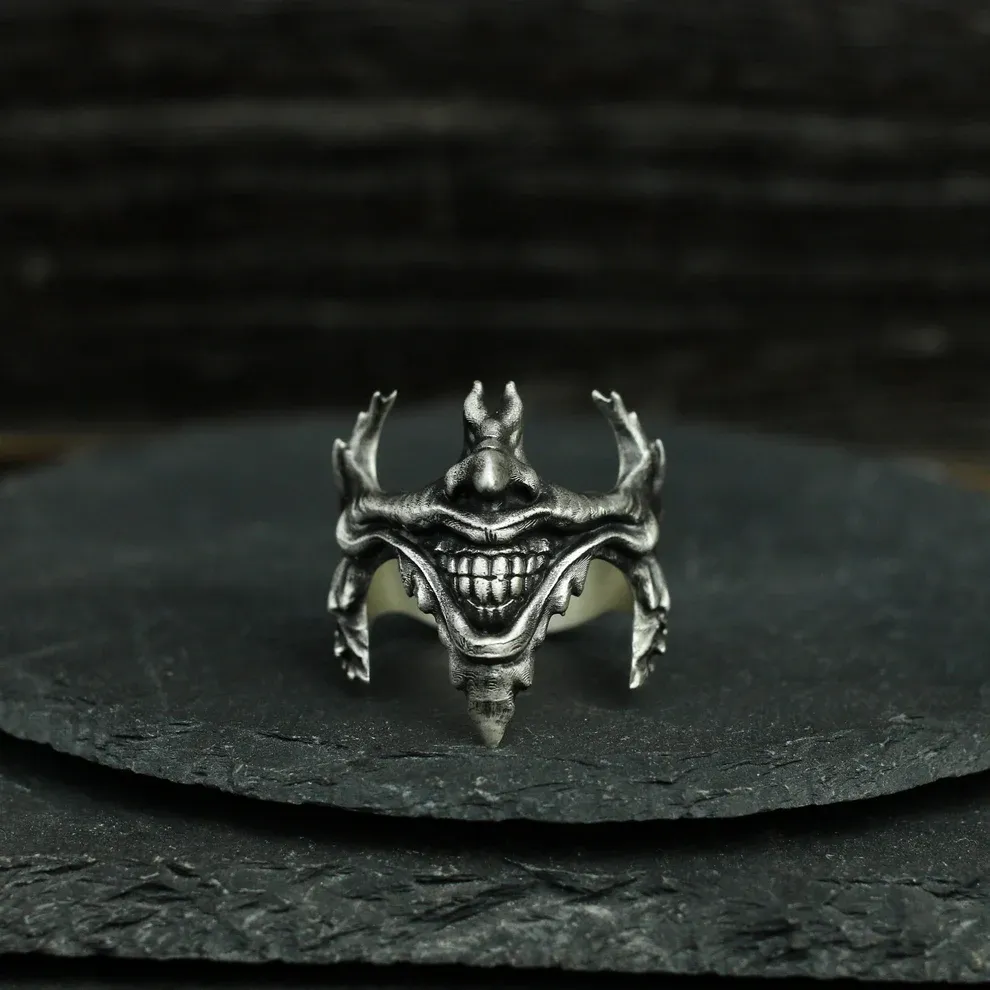 Devil Smile Clown Ring