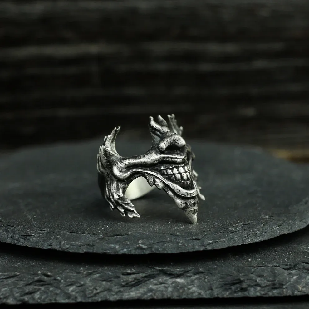 Devil Smile Clown Ring