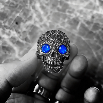 Dark Skull Ring