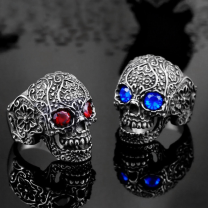 Dark Skull Ring