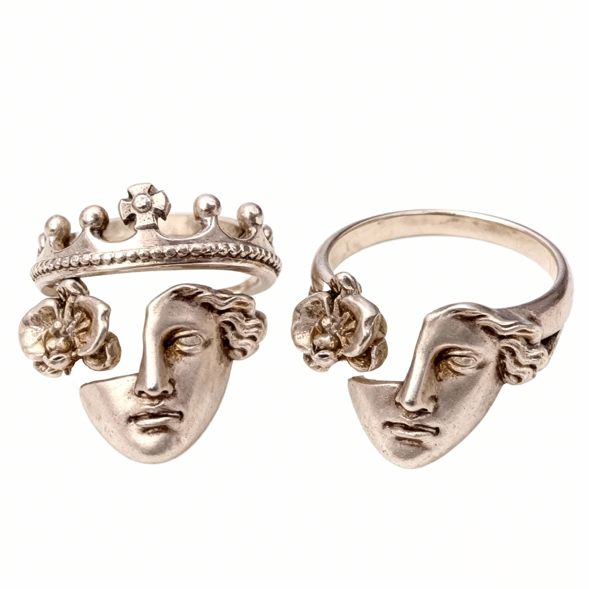 The Venus Crown Stackable Ring Set