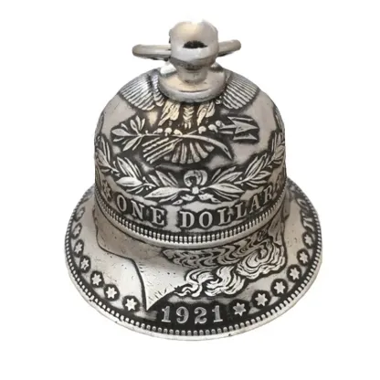 Zinc Alloy Morgan Silver Dollar Ornament-Bell