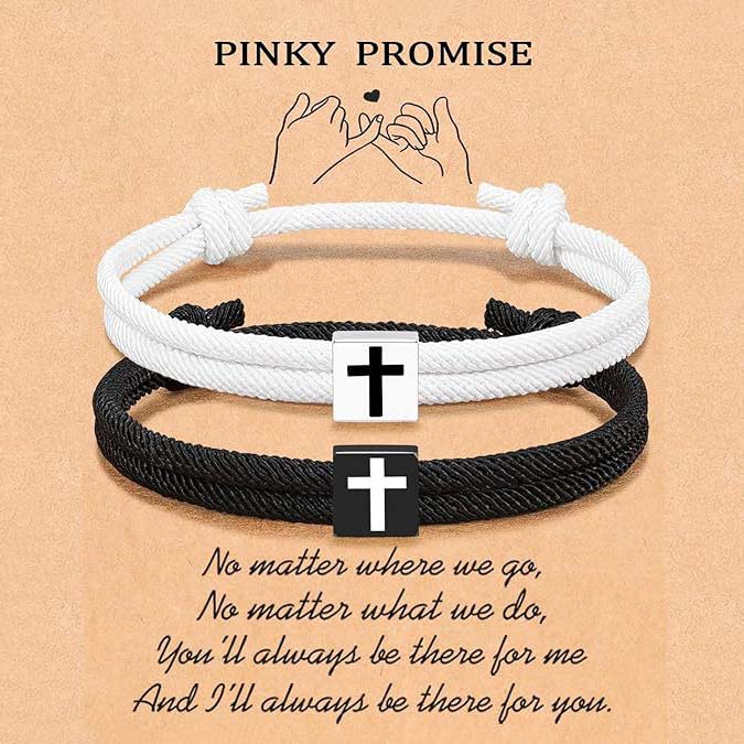 Cross paracord bracelet