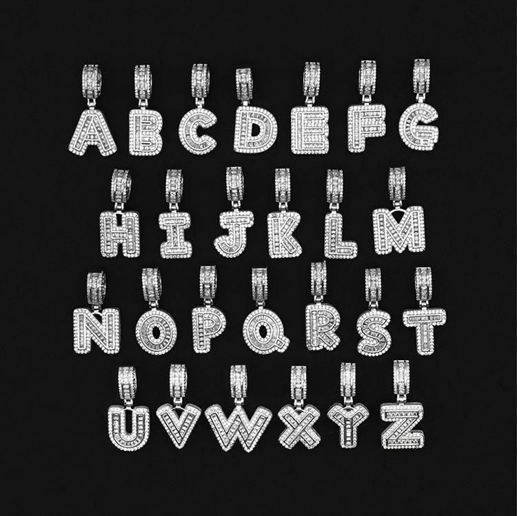 Alphabet Pendant Necklace