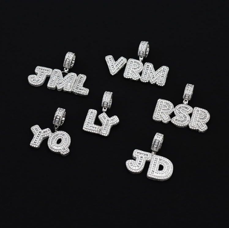 Alphabet Pendant Necklace