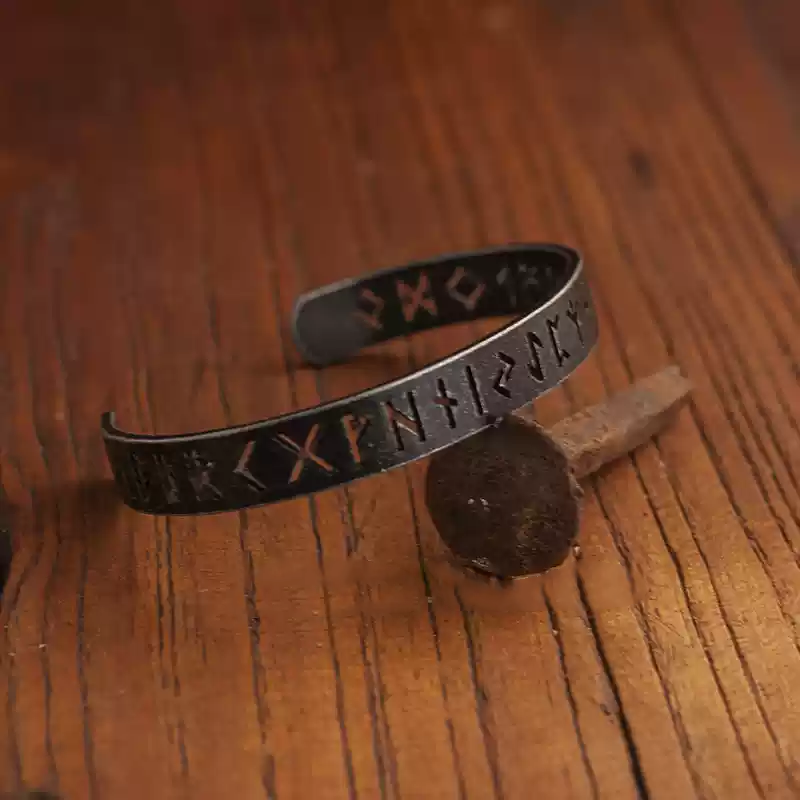 Hollow Viking Character Bracelet
