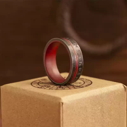Contrast color vintage ring