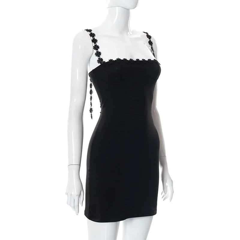 Ootddress Splice Lace Sundress Woman Black Sexy Slim Backless Sleeveless Dresses Womens Party Bodycon Beach Sheath Dress Women 2025 7 Ootddress Splice Lace Sundress Woman Black Sexy Slim Backless Sleeveless Dresses Womens Party Bodycon Beach Sheath Dress Women 2025