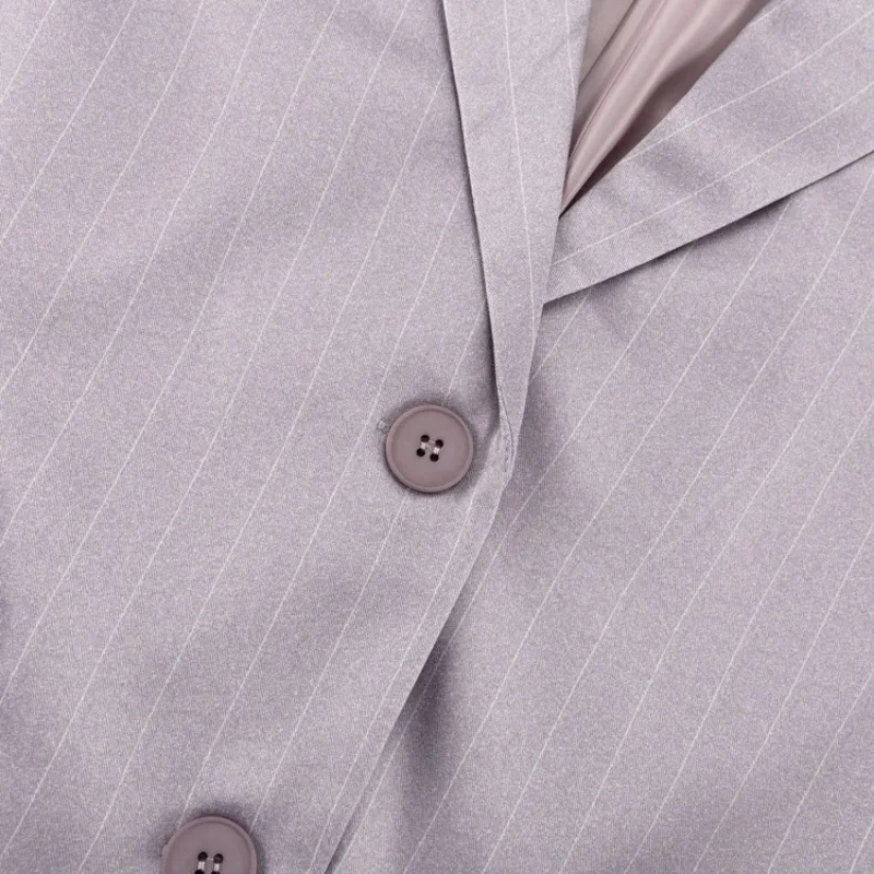 Ootddress Oversized Blazer Suits For Women Loose Slit High Waist Skirts Femme New Street Casual Blazers 2 Piece Sets Womens Outfits