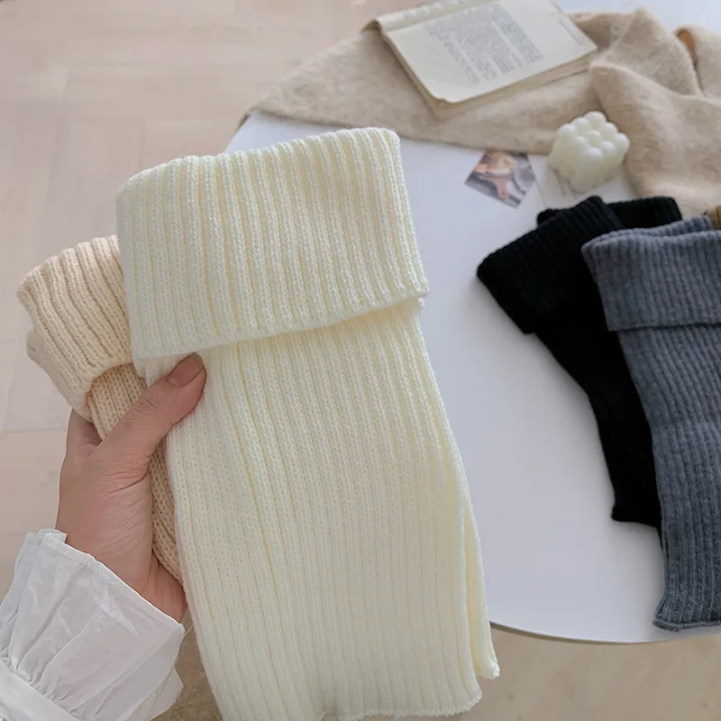 Ootddress Knitted Loose Socks For Women 2025 New Autumn Winter Warm Solid Leg Warmer Girl Korean Casual Lovely Knitwear Socks Woman 21 Ootddress Knitted Loose Socks For Women 2025 New Autumn Winter Warm Solid Leg Warmer Girl Korean Casual Lovely Knitwear Socks Woman