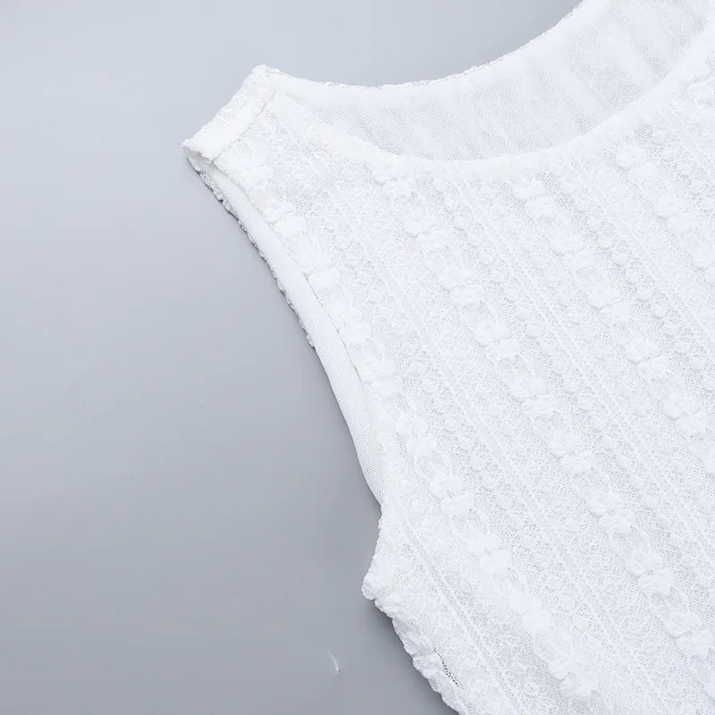 Ootddress Women's Casual Texture O Neck Tank Top Summer Sleeveless Irregular Hem Tee Shirts Slim Fit Going Out Holiday Female Tops 11 Ootddress Women's Casual Texture O Neck Tank Top Summer Sleeveless Irregular Hem Tee Shirts Slim Fit Going Out Holiday Female Tops