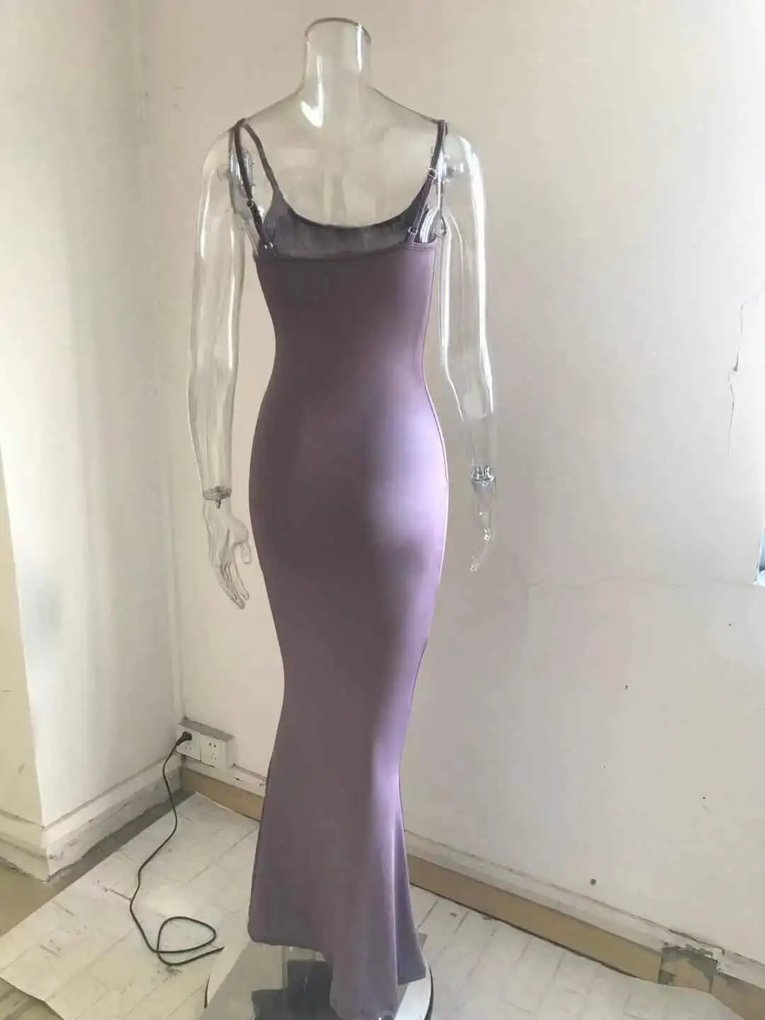 Dresses For Women 2025 Sexy Spaghetti Strap Black Long Dress Evening Y2k Sleeveless Solid Skinny Bodycon Maxi Vestidos