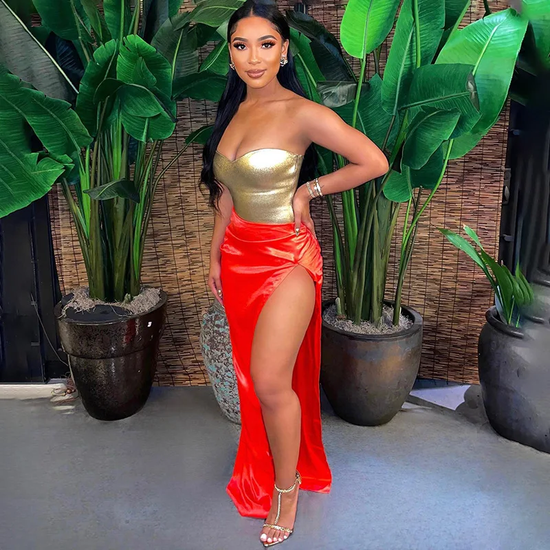 Ootddress Gold PU Crop Tops For Women 2025 Bodycon Backless Sexy Off Shoulder Tank Top Hot Girls Street Slim Party Tube Top Ladies 49 Ootddress Gold PU Crop Tops For Women 2025 Bodycon Backless Sexy Off Shoulder Tank Top Hot Girls Street Slim Party Tube Top Ladies