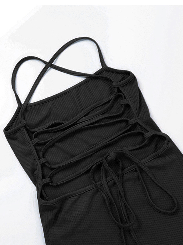 High Slit Slim Maxi Dress