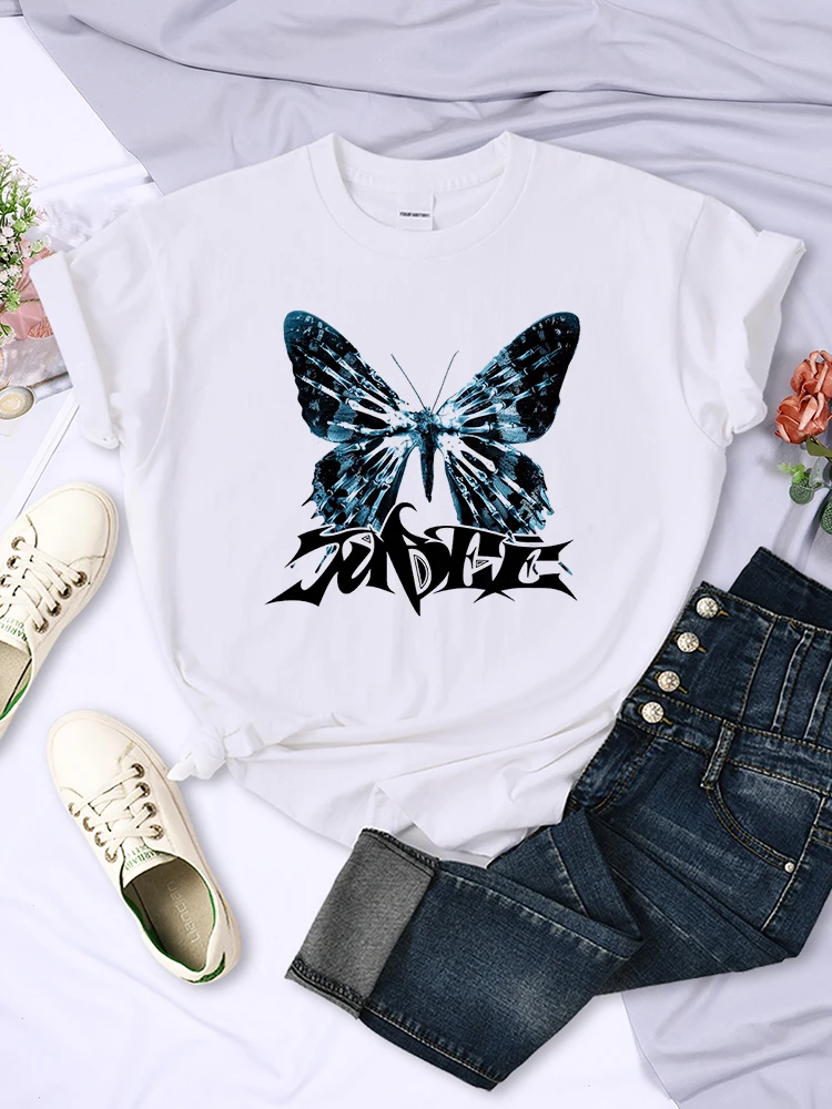 Dolce Banana Anime Printed T Shirts Womens Creativity Breathable Tshirts Fashion O-Neck Shirts Cartoons Brand Female Tops 21 Dolce Banana Anime Printed T Shirts Womens Creativity Breathable Tshirts Fashion O-Neck Shirts Cartoons Brand Female Tops