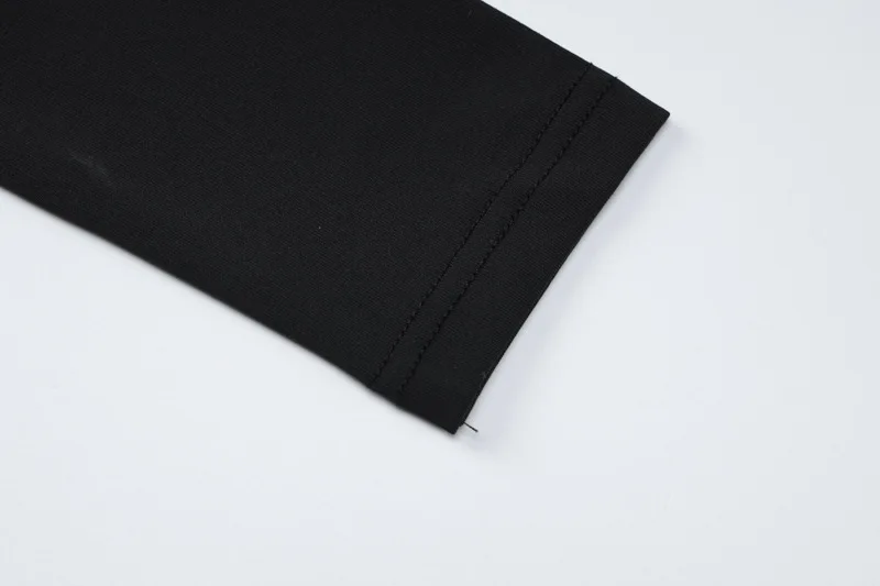 Ootddress Black Backless Slim Long Dress For Women High Split Fashion Long Sleeve Patchwork Party Dress Ladies Elegant Maxi Dress