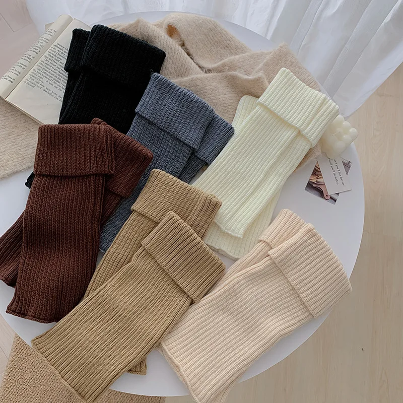 Ootddress Knitted Loose Socks For Women 2025 New Autumn Winter Warm Solid Leg Warmer Girl Korean Casual Lovely Knitwear Socks Woman 5 hmqViviiyNSAyin7WueUt8jxQs9N00vvCG79