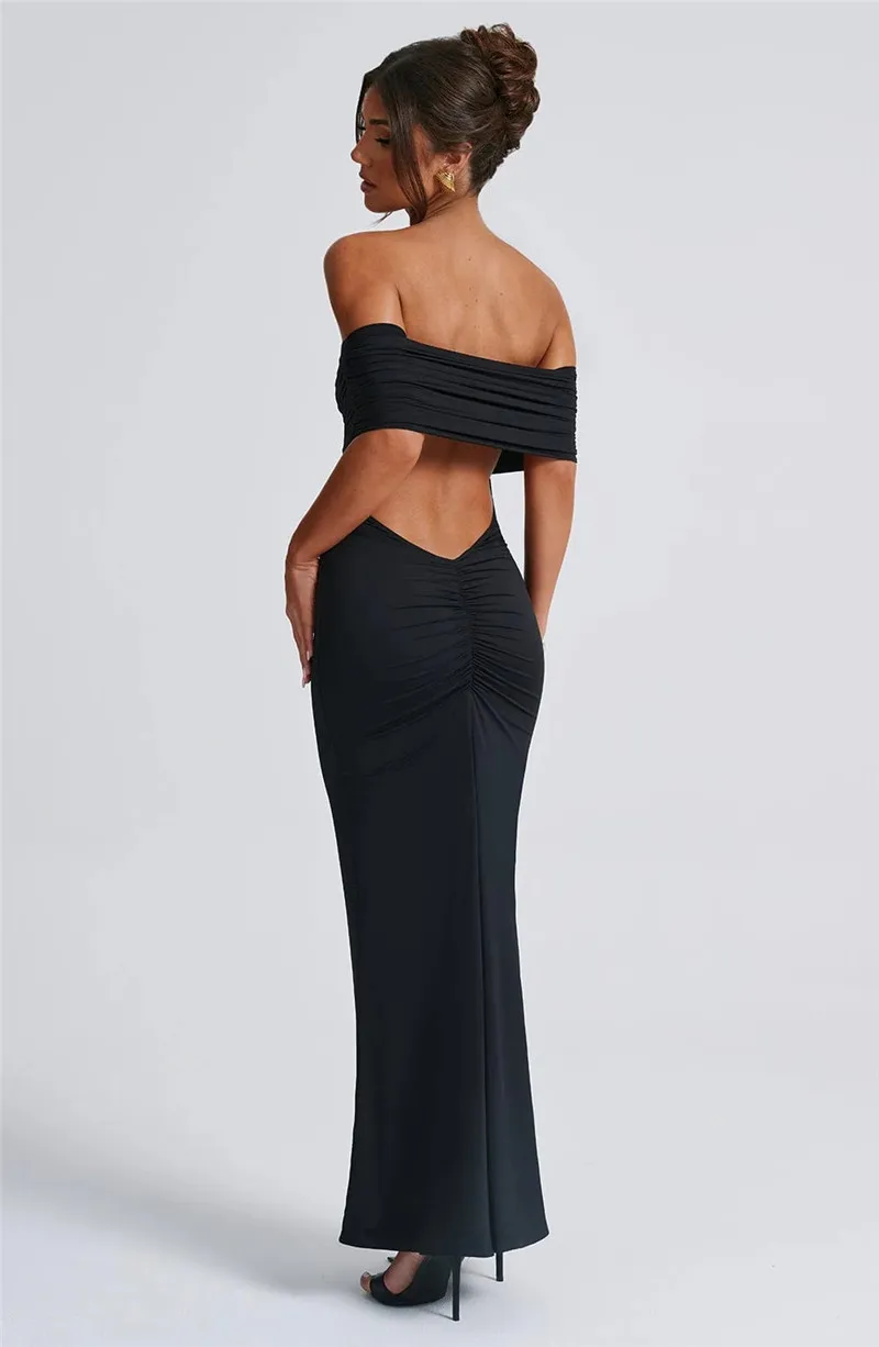 belinda-maxi-dress-black-dress-babyboo-fashion-31536081993791_1000x1533.webp.jpg Ootddress Strapless Backless Sexy Maxi Dress For Women Black Solid Off-shoulder Sleeveless Bodycon Club Party Long Dress Elegant