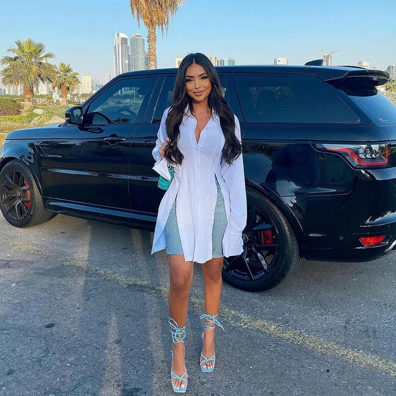 Ootddress Fashion Chic Turn-Down Collar Streetwear Casual Single Breasted Dress 2025 Summer Long Sleeve Shirt Dress For Women 19 Ootddress Fashion Chic Turn-Down Collar Streetwear Casual Single Breasted Dress 2025 Summer Long Sleeve Shirt Dress For Women