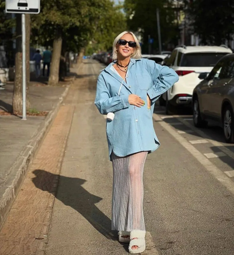 Ootddress See Through Long Skirt For Women High Waist Sexy Hollow Out Skirts Womens Club Fashion Party Hot Girls Faldas De Mujer