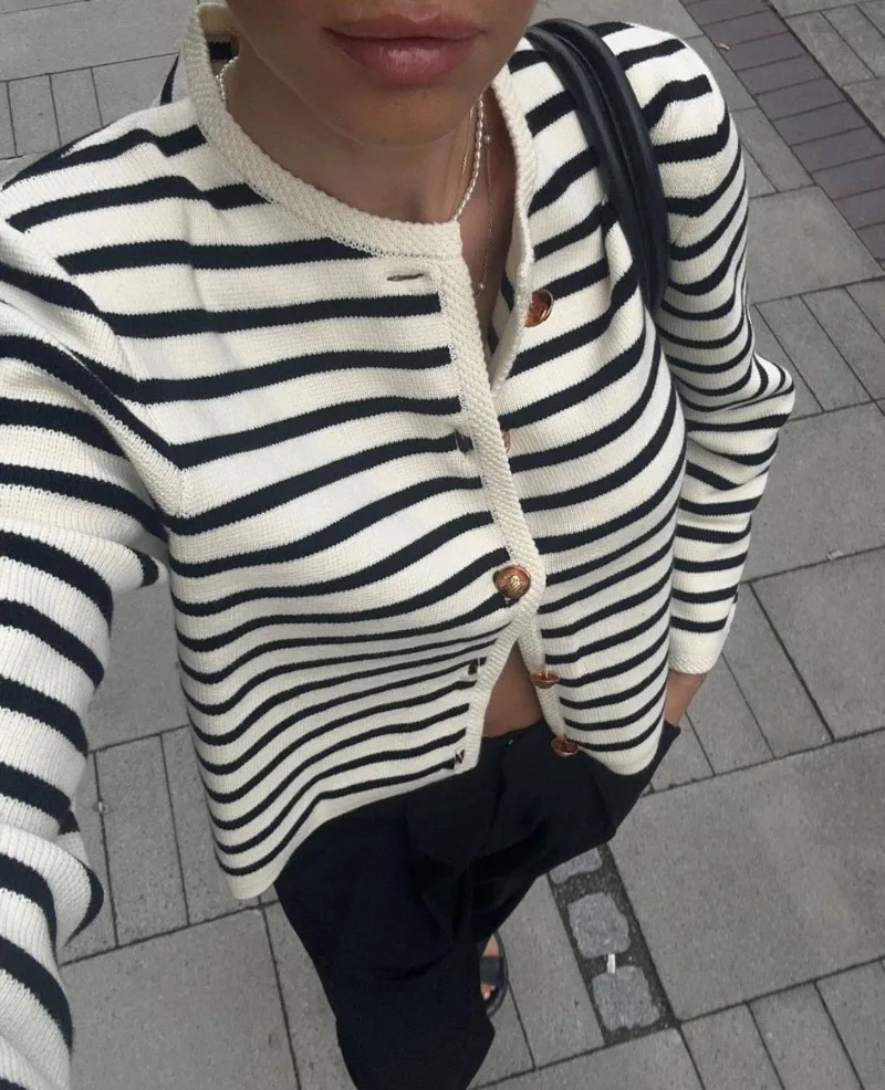 Ootddress Knitted Shorts 2 Piece Sets Womens Outfits Casual Loose Cardigan Sweater Woman Winter Street High Waist Short Suits Women