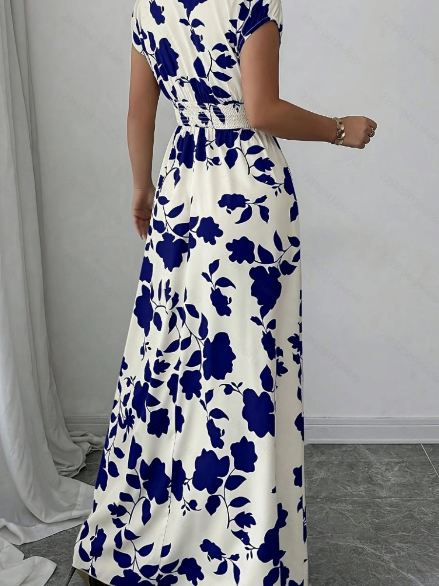 Hit Flowers Plants And Flowers Maxi Dresses