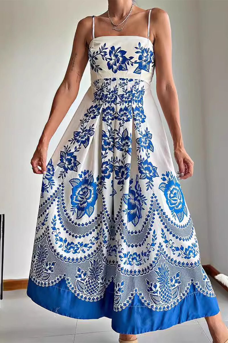 sachin and babi light blue dress oxiuly Dresses Women's Vintage Puffy Swing Party Dress main image 0