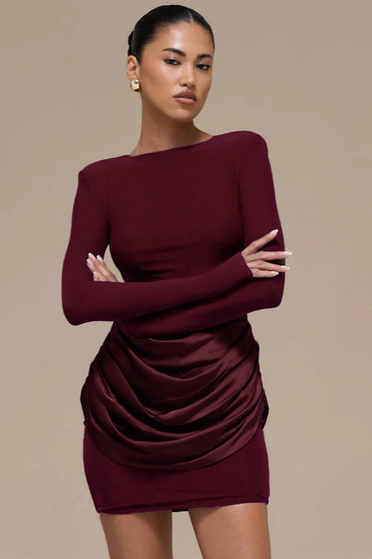 Ruched Bodycon Dress